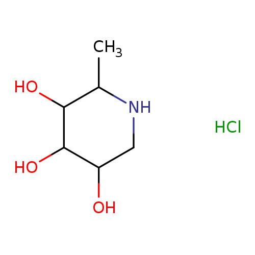 OC1CNC(C(C1O)O)C.Cl