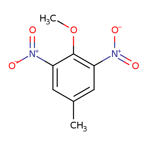 COc1c(cc(cc1[N+](=O)[O-])C)[N+](=O)[O-]