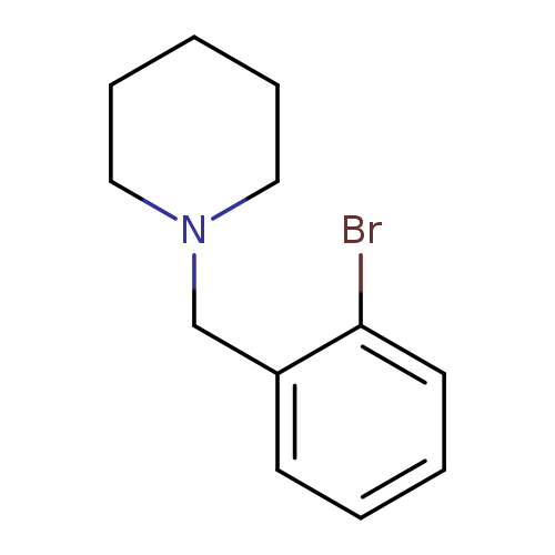 Brc1ccccc1CN1CCCCC1