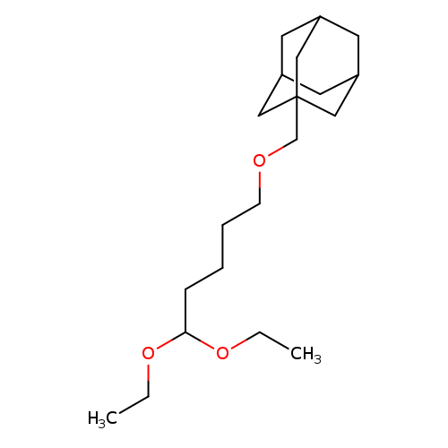 CCOC(OCC)CCCCOCC12CC3CC(C2)CC(C1)C3