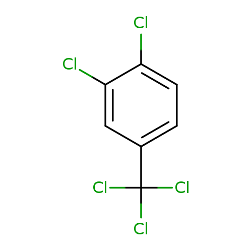 Clc1ccc(cc1Cl)C(Cl)(Cl)Cl
