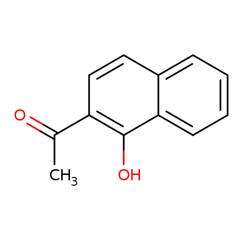 CC(=O)c1ccc2c(c1O)cccc2