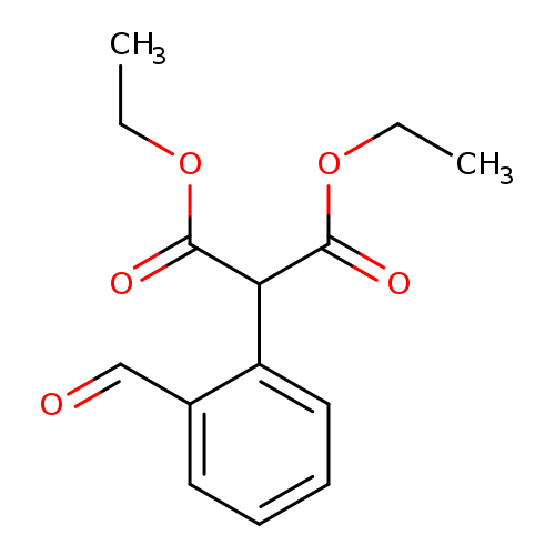 CCOC(=O)C(c1ccccc1C=O)C(=O)OCC