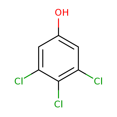 Oc1cc(Cl)c(c(c1)Cl)Cl