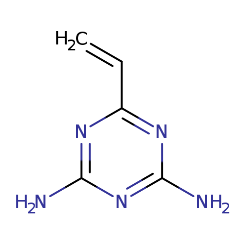 C=Cc1nc(N)nc(n1)N