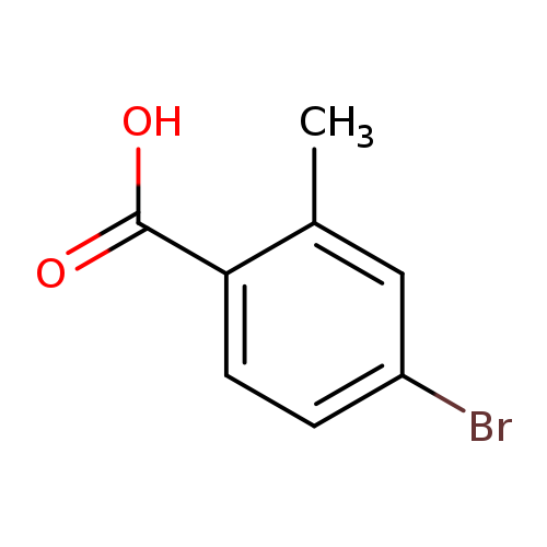 Brc1ccc(c(c1)C)C(=O)O