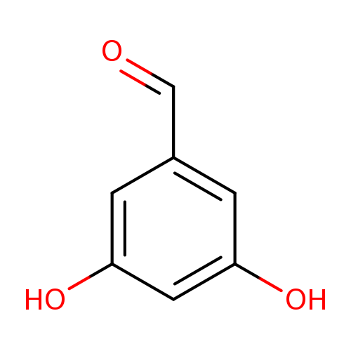 O=Cc1cc(O)cc(c1)O