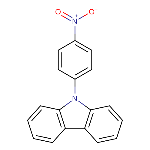 [O-][N+](=O)c1ccc(cc1)n1c2ccccc2c2c1cccc2