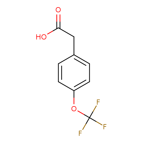 OC(=O)Cc1ccc(cc1)OC(F)(F)F