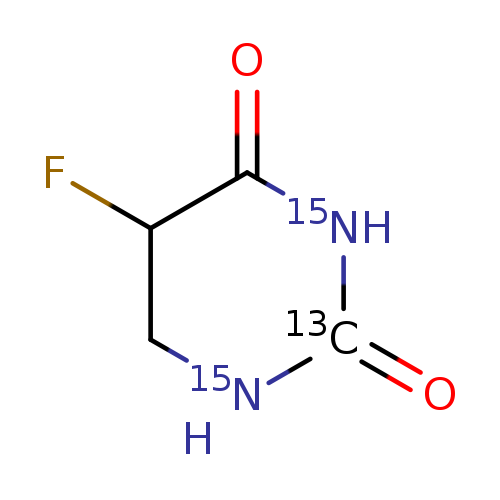 FC1C[15NH][13C](=O)[15NH]C1=O