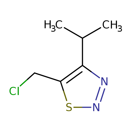 ClCc1snnc1C(C)C