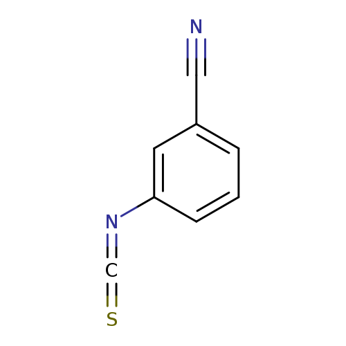 S=C=Nc1cccc(c1)C#N