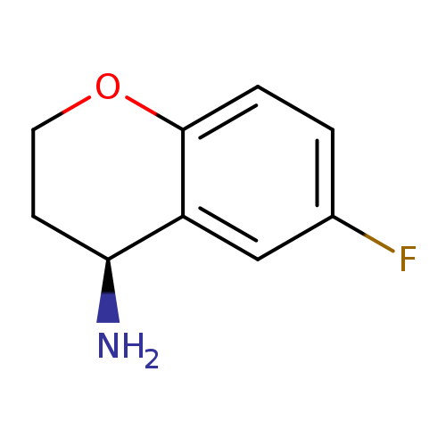 Fc1ccc2c(c1)[C@@H](N)CCO2