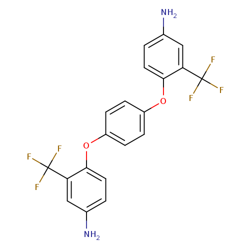 Nc1ccc(c(c1)C(F)(F)F)Oc1ccc(cc1)Oc1ccc(cc1C(F)(F)F)N