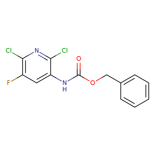 O=C(Nc1cc(F)c(nc1Cl)Cl)OCc1ccccc1