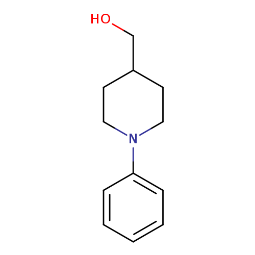 OCC1CCN(CC1)c1ccccc1