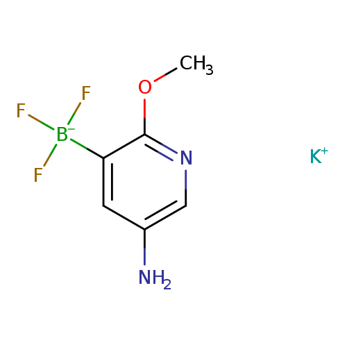 F[B-](c1cc(N)cnc1OC)(F)F.[K+]