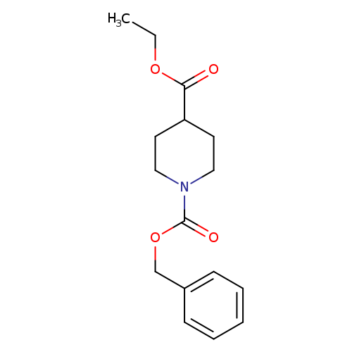 CCOC(=O)C1CCN(CC1)C(=O)OCc1ccccc1