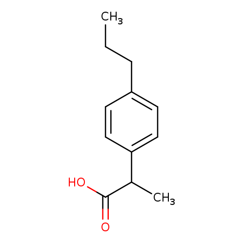 CCCc1ccc(cc1)C(C(=O)O)C