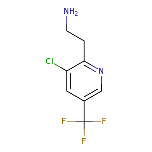 NCCc1ncc(cc1Cl)C(F)(F)F