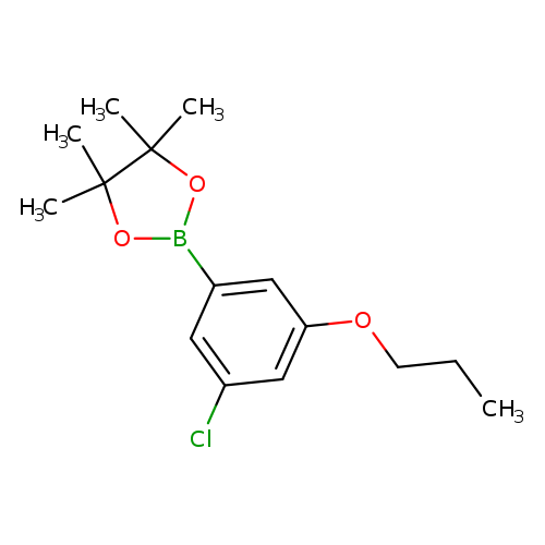 CCCOc1cc(Cl)cc(c1)B1OC(C(O1)(C)C)(C)C