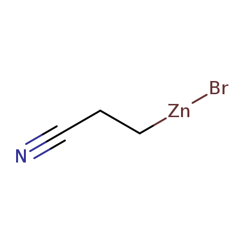 Br[Zn]CCC#N