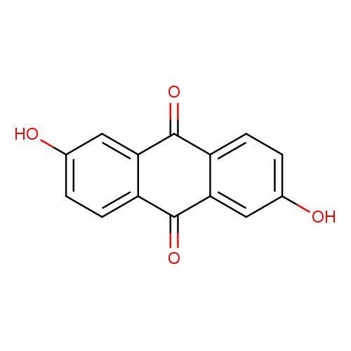 Oc1ccc2c(c1)C(=O)c1c(C2=O)cc(cc1)O