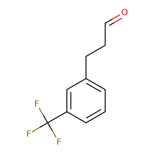 O=CCCc1cccc(c1)C(F)(F)F