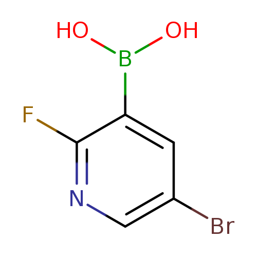 Brc1cnc(c(c1)B(O)O)F