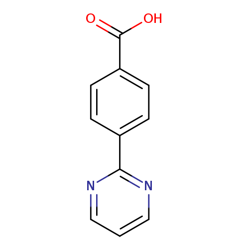 OC(=O)c1ccc(cc1)c1ncccn1