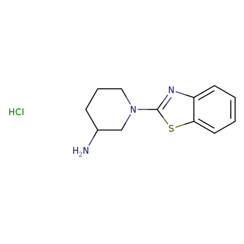 NC1CCCN(C1)c1nc2c(s1)cccc2.Cl