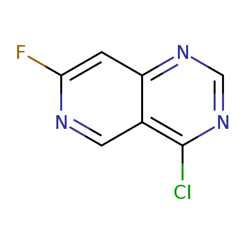 Fc1ncc2c(c1)ncnc2Cl