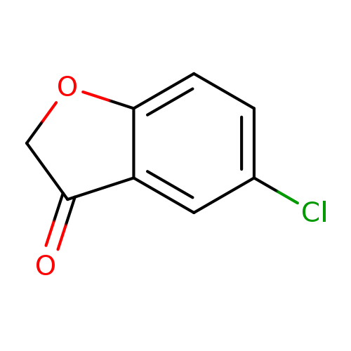 Clc1ccc2c(c1)C(=O)CO2