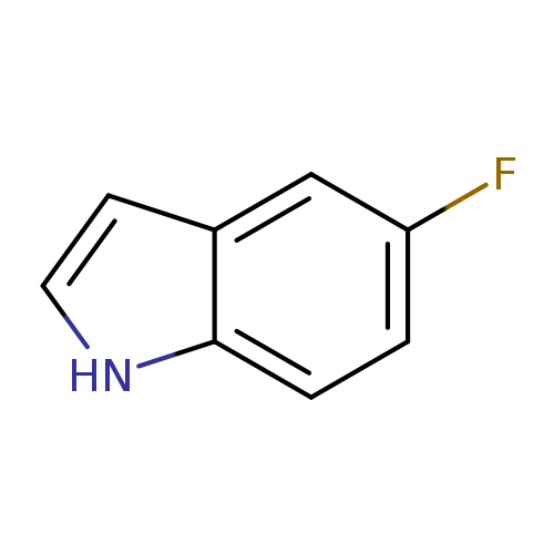 Fc1ccc2c(c1)cc[nH]2