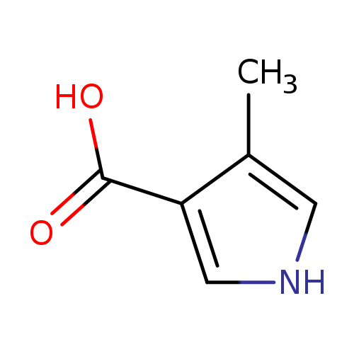 Cc1c[nH]cc1C(=O)O