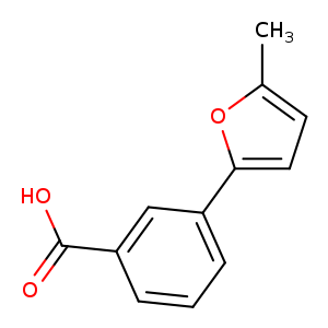 Cc1ccc(o1)c1cccc(c1)C(=O)O