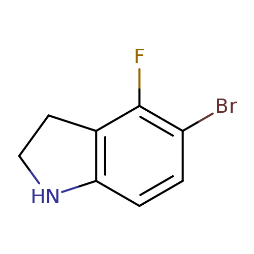 Brc1ccc2c(c1F)CCN2