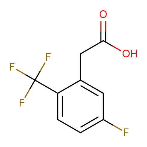 OC(=O)Cc1cc(F)ccc1C(F)(F)F