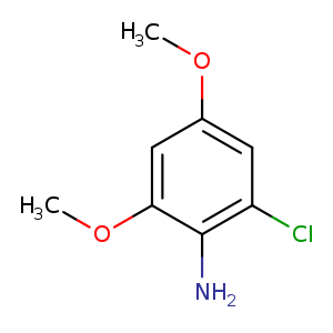 COc1cc(OC)c(c(c1)Cl)N