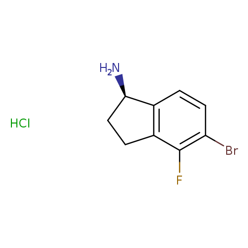 N[C@@H]1CCc2c1ccc(c2F)Br.Cl