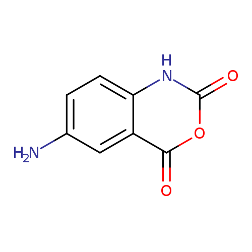 Nc1ccc2c(c1)c(=O)oc(=O)[nH]2