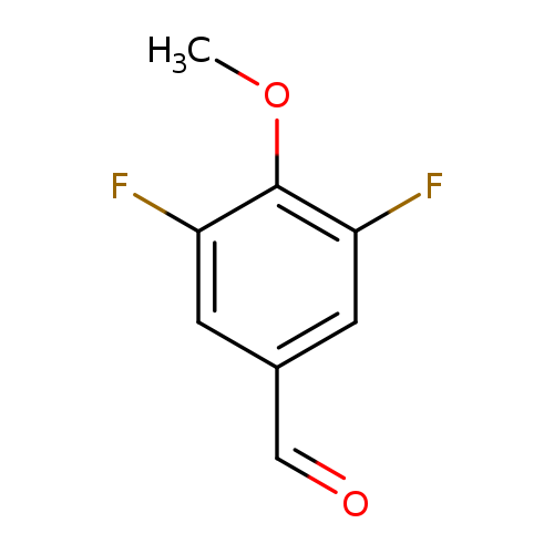 COc1c(F)cc(cc1F)C=O