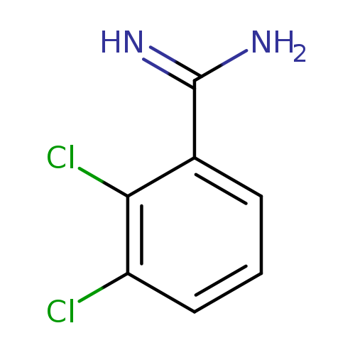 NC(=N)c1cccc(c1Cl)Cl