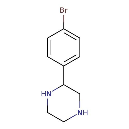 Brc1ccc(cc1)C1NCCNC1