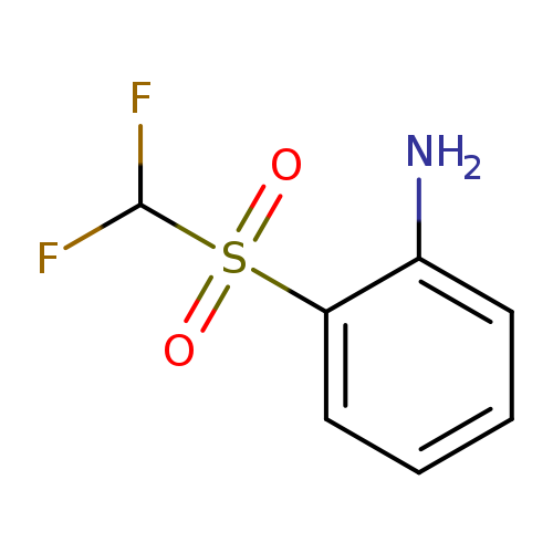 Nc1ccccc1S(=O)(=O)C(F)F
