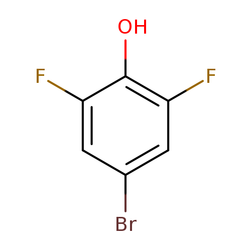 Brc1cc(F)c(c(c1)F)O