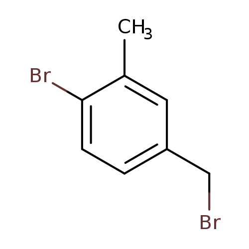 BrCc1ccc(c(c1)C)Br