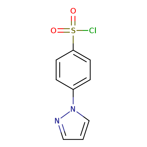 ClS(=O)(=O)c1ccc(cc1)n1cccn1