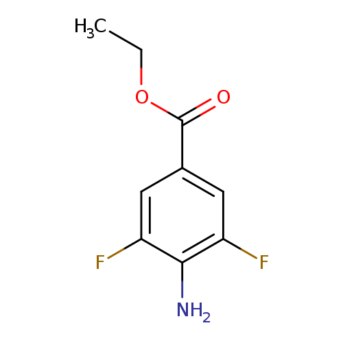 CCOC(=O)c1cc(F)c(c(c1)F)N