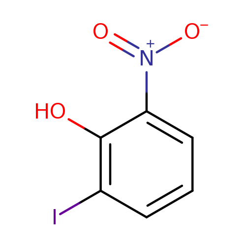 [O-][N+](=O)c1cccc(c1O)I